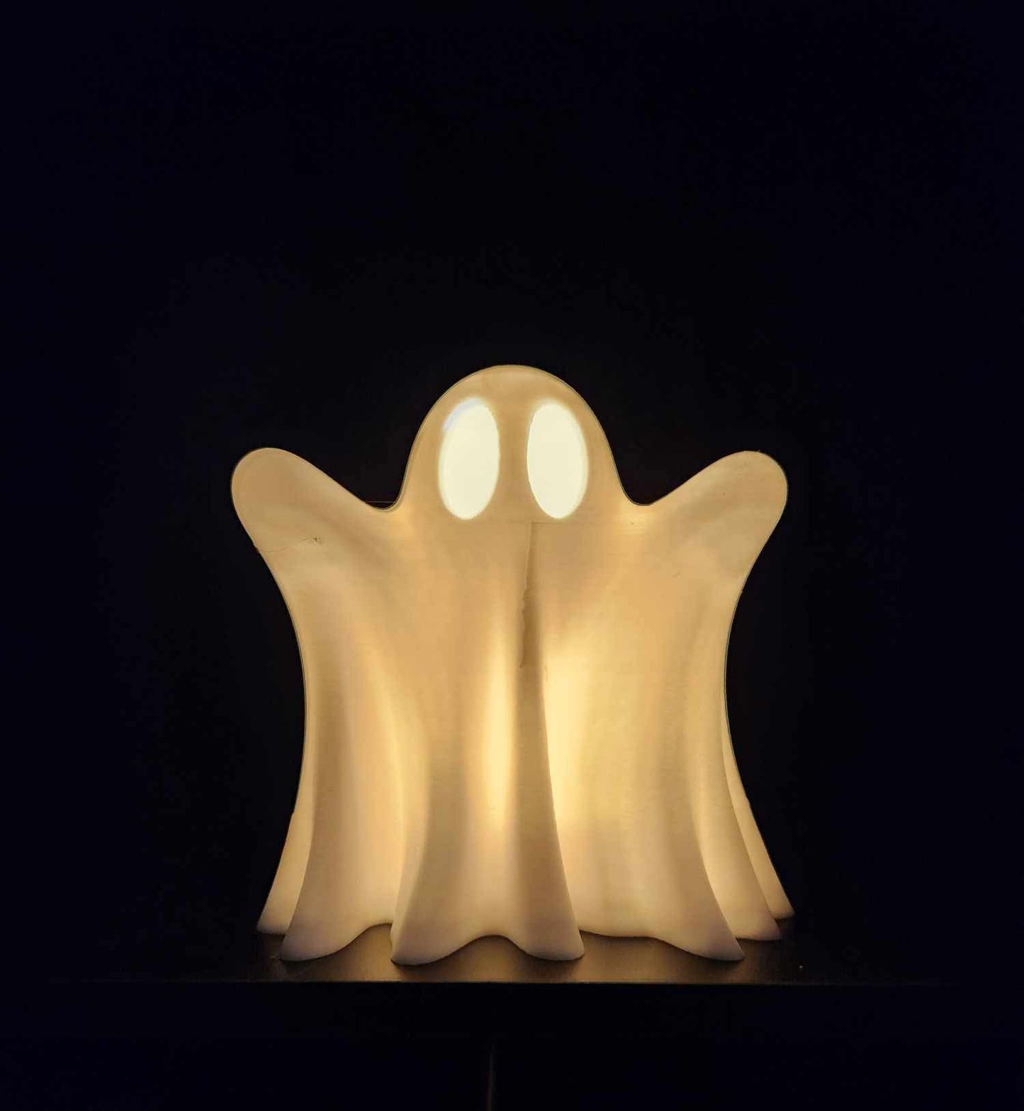 Spooky Ghost - LED Tea Light Holder - Halloween