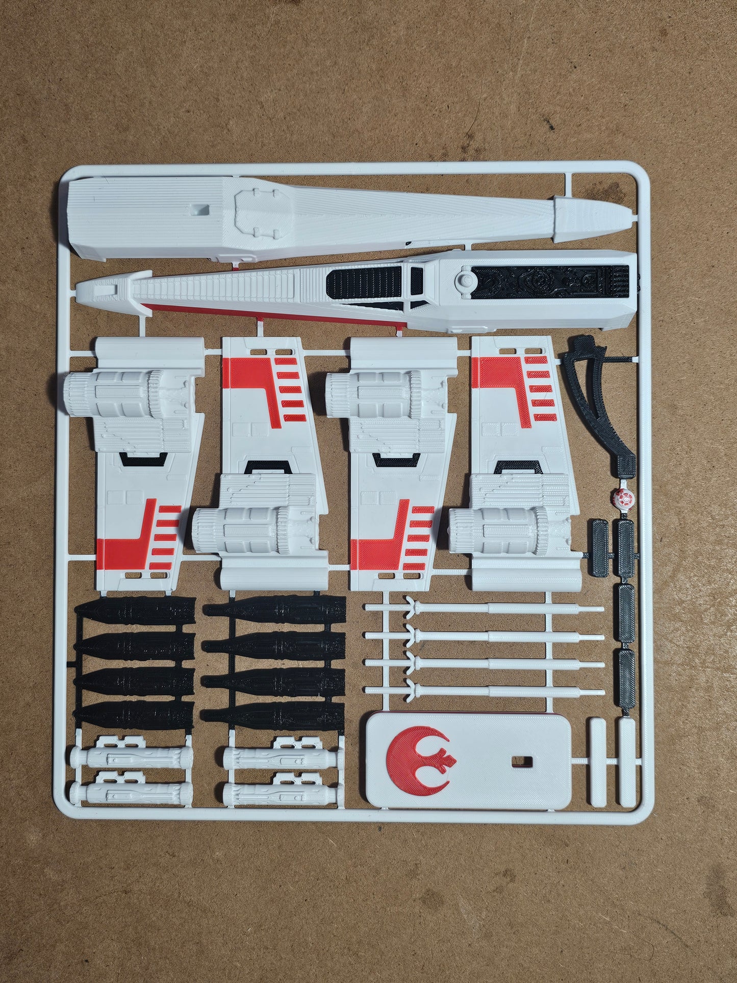 X-Wing Kit Card