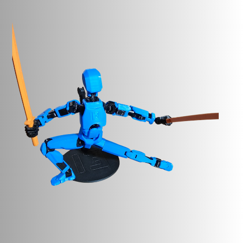 Dummy13 Action Figure | DIY Kit or pre-Assembled | poseable Figure | Articulated Jointed Action Figure | desk toy | Video creation