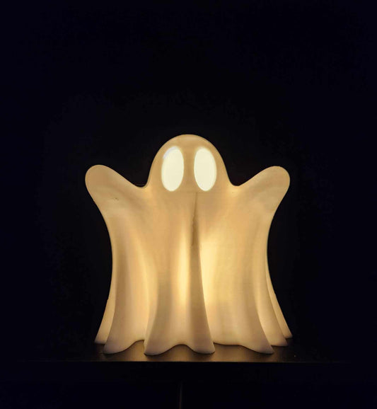 Spooky Ghost - LED Tea Light Holder - Halloween
